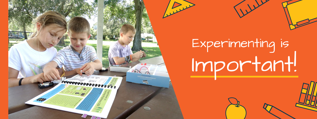 experimenting is important science culture STEM solar4STEM education kits electricity kit