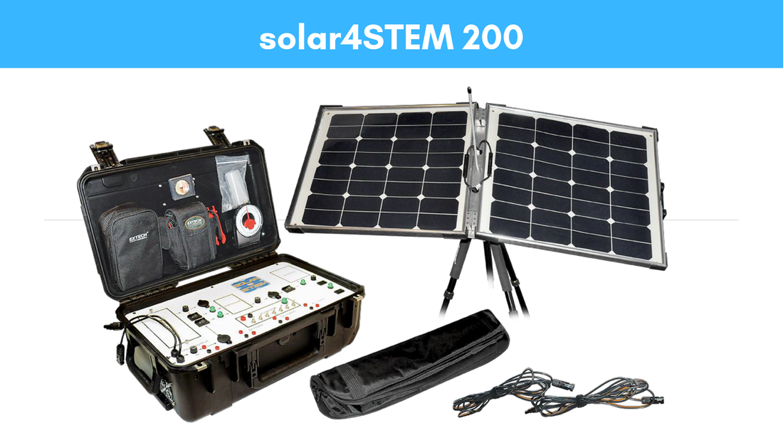 Solar panel kit for kids, solar4stem200, science kit, solar panel kit